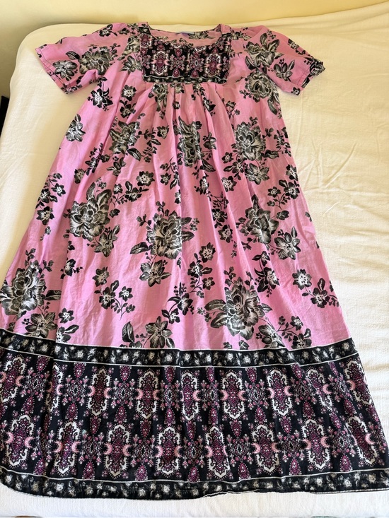 Only Necessities Dresses & Skirts - Only Necessities 100% cotton Peony Petal Mixed Print Maxi Dress